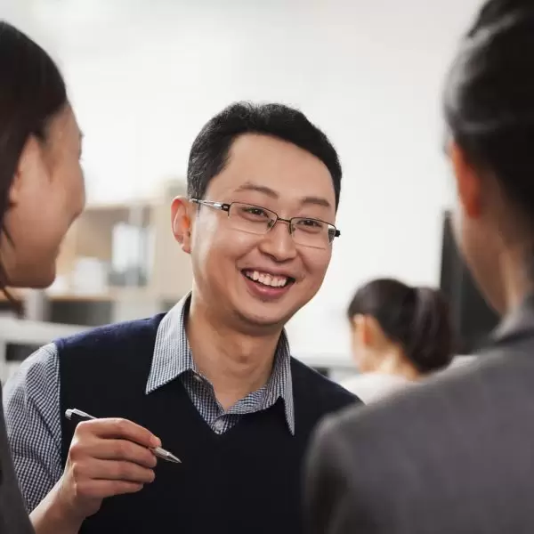 Business people having meeting in the office